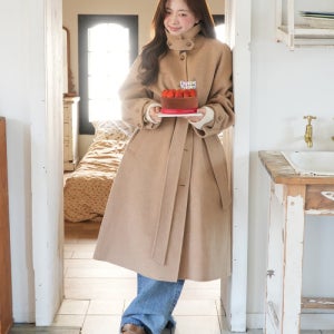 [링서울] handmade wool trench coat-camel H.트렌치CT-카멜
