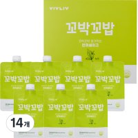 꼬박꼬밥 식사대용 녹차 맛 한끼 쉐이크  40g  14개