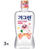 가그린 피치민트 구강세정제  750ml  3개