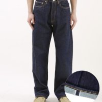 아웃스탠딩 WIDE SELVEDGE ONE WASH DENIM INDIGO 19FW BOT 024