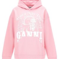 GANNI 23FW 가니 후드 티셔츠 T3653872