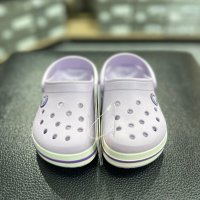 크록스 아동용 CROCS 샌들 크록밴드 클로그 T LAVENDER NEON CRS207005