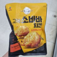 CJ 씨제이 고메 소바바치킨 소이허니 순살 375g