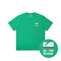 코닥어패럴 KODAK 소로나 레인보우 반팔티셔츠 GREEN 384701