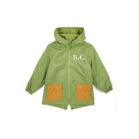 23SS 보보쇼즈 Green color block BC rain coat 레인코트 우비 123AC139