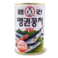 펭귄 꽁치 통조림 400g x4캔