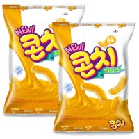 크라운 콘치 크림치즈 과자  66g  2개