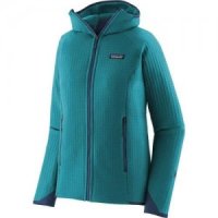 파타고니아 Patagonia R2 Techface 후드 플리스 자켓 - Womens - Clothing Belay Blue