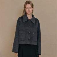 LOOKAST 룩캐스트 BUTTER HAZEL HANDMADE WOOL JACKET