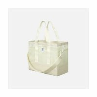 BARREL 메쉬 스퀘어 토트백 20L MESH SQUARE TOTEBAG 20L BEIG B3SUABG002BGE