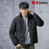 K2 세이프티 남자 겨울 점퍼 근무복 상의 패딩 워크웨어