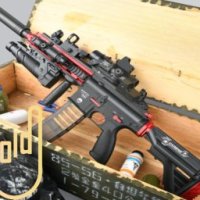 M416 블로우백 탄피배출 전동건 수동 단발 자 -레드 택티컬 파츠 HK416