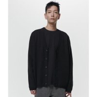 MUSINSA STANDARD 미니멀 가디건 MINIMAL CARDIGAN 157750 MMAWC706-BK