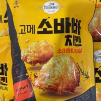 CJ 씨제이 고메 소바바치킨 소이허니 순살 375g