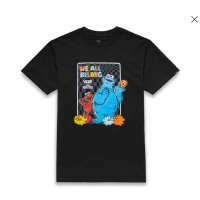 반스 VANS X SESAME STREET 반팔 티셔츠 VN000BPUBLK