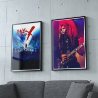 엑스재팬 x japan 포스터 브로마이드 사진 액자