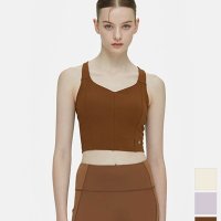 뮬라웨어 MULAWEAR 텍스처 포인트 크롭 브라탑 TEXTURE POINT CROP BRATOP MWWCBR094