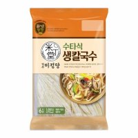 CJ 씨제이 출출할때 간식 미정당 생칼국수 생면 건면 떡 1000g 23개