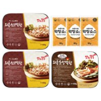 와룡식품 3팩 SET 와룡막창 삶은막창 400g 2팩 초벌막창 400g 소스 3팩