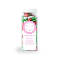 스위타폴리타 윈터 포레스트 슈가 쉐입 3 5oz Bottle 4개 캐나다 스프링클 파티 선물 데코 세절예 sweetapo