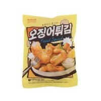 노브랜드오징어튀김 500g 2개 안주 회사 어른 간식 냉동식품