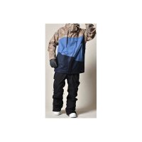 686 보드복 자켓 남성 Geo Insulated Snowboard Jacket L Storm Colorblock M0W113-BSTR