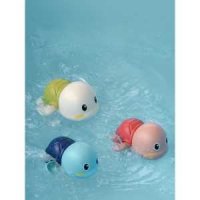 목욕 장난감 거북이 태엽 움직이는 수영 로봇 set