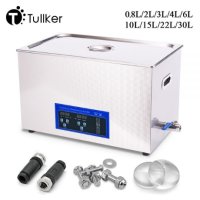 Tullker 초음파 세척기 PCB 보드 엔진 부품 DPF 몰드 오일 녹 제거 30L 15L 10L 6L 3L 2L