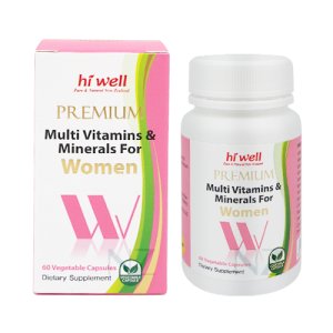 뉴질랜드 하이웰 여성 멀티비타민 미네랄 포 우먼 60캡슐 1개 Hi Well Multi Vitamin