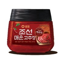 팬트리 맛집 엄마손맛 샘표 매운 조선고추장 1kg 존맛탱 집반찬 자취 11개