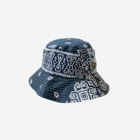 캐피탈 반다나 패치워크 롱 칼라 버킷햇 Kapital Bandana Patchwork Long Collar Bucket Hat 10602