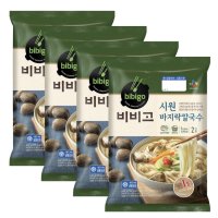 CJ 비비고 시원바지락칼국수 x 4