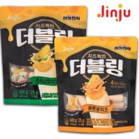 천하장사 소세지 더블링 400g X2봉 콰트로치즈 콘스윗치즈