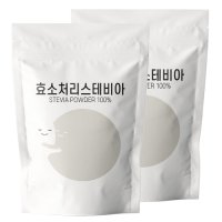 해나식품 효소처리 스테비아 가루 분말  100g  2개