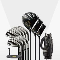 남성 골프 클럽 Maruman Driver Fairway Wood Hybrid Iron Putter Bag 전체 흑연 스틱 몸체와 덮개