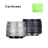 7artisans APS-C MF 35mm F1.4 단렌즈 미러리스 카메라용 소니 캐논 후지 M43 니콘 마운트  블랙  후지 FX