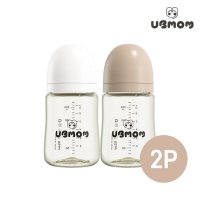 [유비맘] 유비맘 NEW PPSU 노꼭지 젖병 200ml 2P