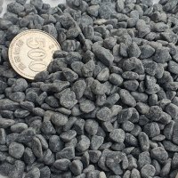 자갈공명 흑자갈(black pebble 조약돌 해미석)  흑자갈 5-7mm(15kg 1포)