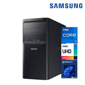 삼성전자 컴퓨터 i7-8700 T8A 정품 윈도우11 Pro 탑재 사무용 데스크탑 PC 본체  기본스펙 RAM32GB 변경  삼성 T8A i7-8700+8GB+500GB  블랙