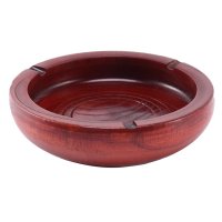 Wooden Ashtray Smoking Dish Ashes Cigarette Tobacco Outdoor Terrace Cigarette Accessories Smoking To