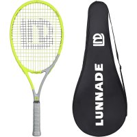 LUNNADE 초보용 테니스 라켓 27인치 가방 세트 입문 테니스체 남여공용 운동 다이어트 스쿼시 리턴볼