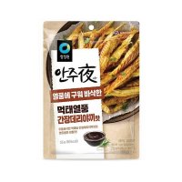 청정원 야식 안주 먹태열풍 간장데리야끼맛25g 술안주 혼술 혼밥 자취 별미 캠핑 생일