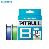 SHIMANO[시마노] 핏불 8합사 라임그린 슈퍼블루 150m 200m 300m