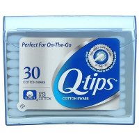 Q-tips 면봉, 휴대용, 30개