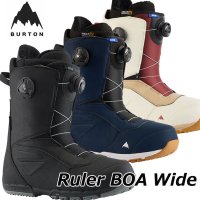 버튼 스노우보드 부츠 신발 보아 남성 룰러 와이드 BURTON 일본  블랙  29.5cm