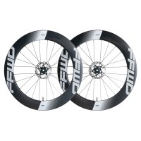 FFWD RYOT 로드바이크 카본휠 빨리감기 디스크 튜블리스 하이림 77mm 휠셋  블랙데칼  SHIMANO