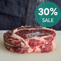 프라임 냉장 숙성 꽃등심 블랙앵거스 립아이 스테이크 Fresh Prime Ribeye Steak  300g (Prime)