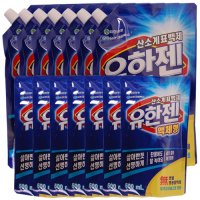 유한젠 산소계 표백제 액체형 리필 1.1L+600ml  7팩