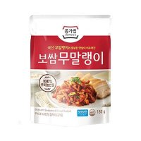 종가 보쌈 무말랭이 캠핑용 여행용 밥반찬 자취 혼밥용 밥도둑 엄마 손맛 180g  23개