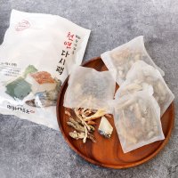 맛누리 천연다시팩 200g(20g X 10티백) 100% 순수원물 천연재료 멸치 밴댕이 다시마 새우 황태 버섯  2개